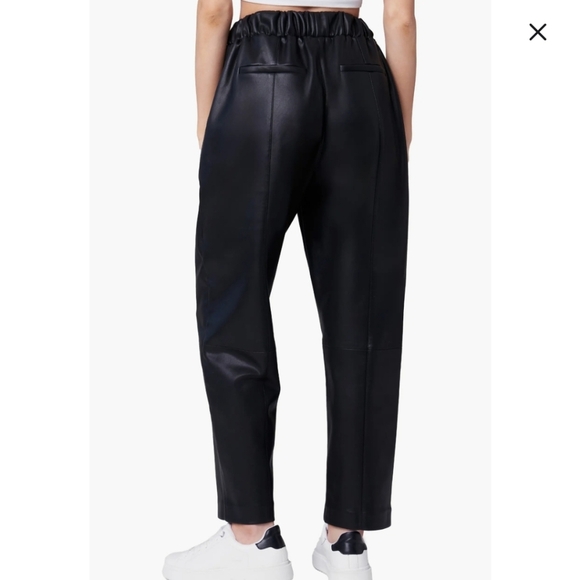 Blank NYC Vegan Leather Pants In Nowhere Road - Picture 4 of 9